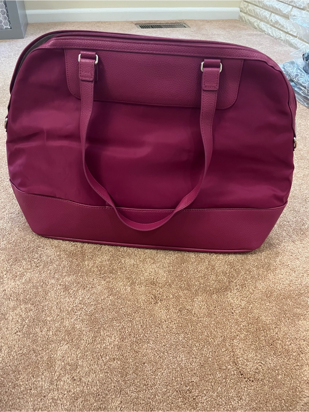 thirty-one All Weekend Tote in Crushed Berry